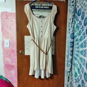 No boundaries yellow floral summer dress xxxl